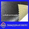 Waterproof Interior Black PVC Faux Leather Fabric for Sofa Upholstery