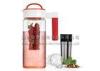 Custom 3 in one glass water infuser pitcher / fruit infusion pitcher 1 - 56oz