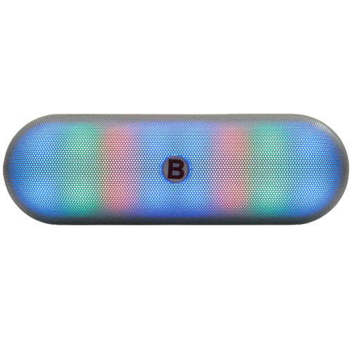 Pill Speaker  Bluetooth Speaker with Colorful LED Light 