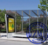 Bus Shelter Glass Bus Stop Station Design