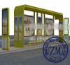 Glass Bus Shelter Design Bus Stop Station