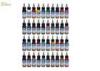 Professional Artists Pigment Tattoo Ink 40 Color Set For Eyebrow Embroidery