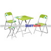 Folding Table and Chairs Set Green