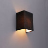 Fabric wall lamp Vete WL Black