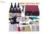 Economic Mini Power System Starter Tattoo Machine Kits / Beginners Tattoo Set