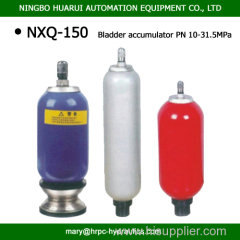 150L 315BAR hydraulic nitrogen accumulator bladder