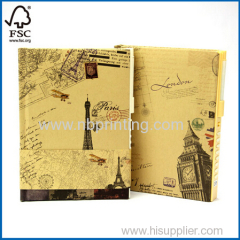 2015 Newly Designed Hard Cover Colored Pages Diary with Code Lock