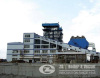 Circulating fluidized bed power plant boiler