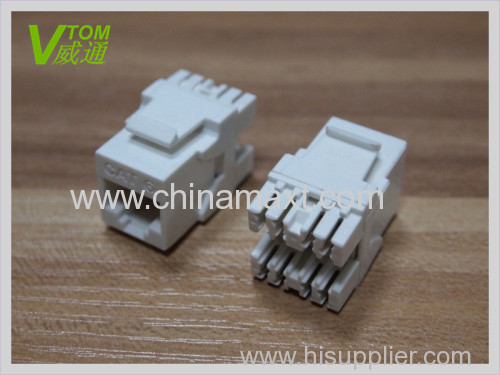 CAT6 UTP 180°Keystone jack