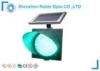 300mm Green Solar Warning Light 10W Lithium Battery 5500M CE / ROHS