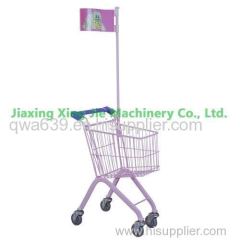 kids plastic shopping trolley KI00D 460*320*670mm