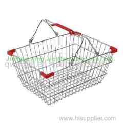 metal shopping baskets with handles GWL-01 400*280*200