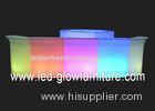 Customized Led outdoor furniture lighting bar counter with led lights speaker