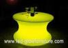 Waterproof Led outdoor furniture , lighting glowing bar table / stools