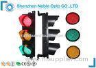 Full ball LED solar traffic lights 3 heads