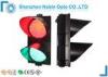 Red Green 2 Aspects Solar Traffic Lights Remote Control In Parking System