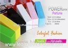 White , Black Perfume 5200mah qi wireless charging power bank built in micro usb
