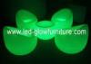 Modern Color changed rechargable LED Chair with adapter for wedding decoration