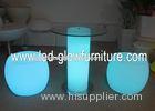 IR / RF Remote Controller RGB square LED illuminated column table Waterproof