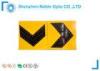 600mm Yellow Traffic Warning Signs , High Brightness Led Traffic Signal