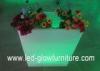 Multi - purpose LED Flower Pots container / vase cube or bucket with remote control