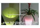 Round / Square / Cube and champagne LED Flower Pots lights , multi - colored led planter pots