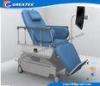 Hospital , Clinic Electric Adustable Passion Dialysis Chairs With Flat Bed Position