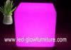 Small size Rechargeable color changing durable led stool cube for indoor and outdoor