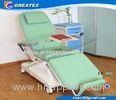 Professional Electric Blood Donor Chair / Couch For Hemodialysis With 2 Functions