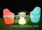 Saving Battery operated Waterproof glowing bar LED Chair / stools for garden , party