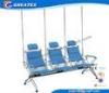 Comfortable Steel Manual Hospital Infusion / Transfusion Chair With PU Cushion