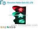 Super Bright Led Pedestrian Traffic Light 300mm For Crossing Road