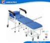 Adjustable Folding Stainless Steel Accompany Hospital couches Commercial Furniture