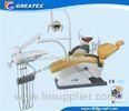 Comfortable Dental Chair Unit with Seamless PU seat , dental clinic equipment