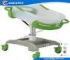 Transparent PP Mobile Hospital Baby Bed / Cot / Crib for infant with music display