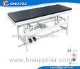 Flat Electric Examination Couches , Medical Exam Beds With PU cushion