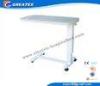 Medical Movable Adjustable hospital bedside tables with Wheels for Clinic , Home