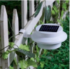 3 LED Solar fence lights Garden Lights Outdoor White color and Warm Color
