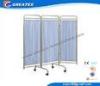 Medical Hospital Furniture Ward Screen , Fabric 3 Folding Hospital Privacy Screens