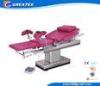 Manual Gynecologist Obstetric Table for Examination and Treatment with cushion , Clamp