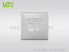86 Type 2 Port Face Plate China Supplier with high quality