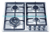 4 burners stainless steel panel gas stove