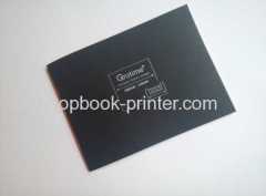 Leather texture cover clothing softback brochure printing