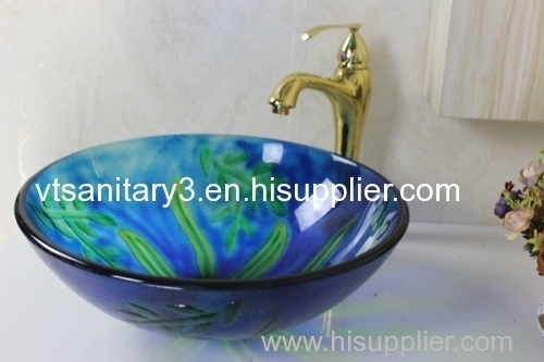 ceramic cabinet wash basin N-123