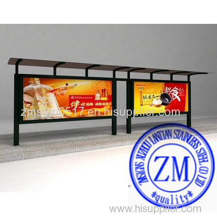 Solar Bus Stop Metal Bus Stop Shelter Bus Stop Manufacturer