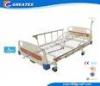 Single Crank Manual Mechanical hospital Bed for Patient , Medical Equipment Bed furniture