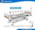CE FDA ISO Three Function Full Electric luxury Hospital Bed ABS , Aluminum Alloy