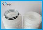 0.01um 0.02um PTFE 10 Inch Filter Cartridge for Gas , Pleated Cartridge Filters