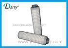 10 Inch PES Pleated 0.1 Micron Filter Cartridge Darlly Filtration For Chemical