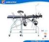 CE ISO Stainless Steel Obstetric Delivery Bed With Wheels , ob gyn exam table